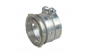 CONECTOR RECTO FIERRO GALVANIZADO