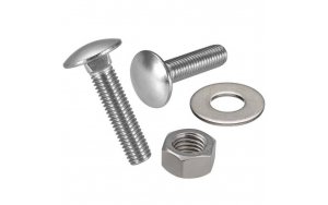 PERNOS Y TUERCA HEXAGONALES DE ACERO INOXIDABLE